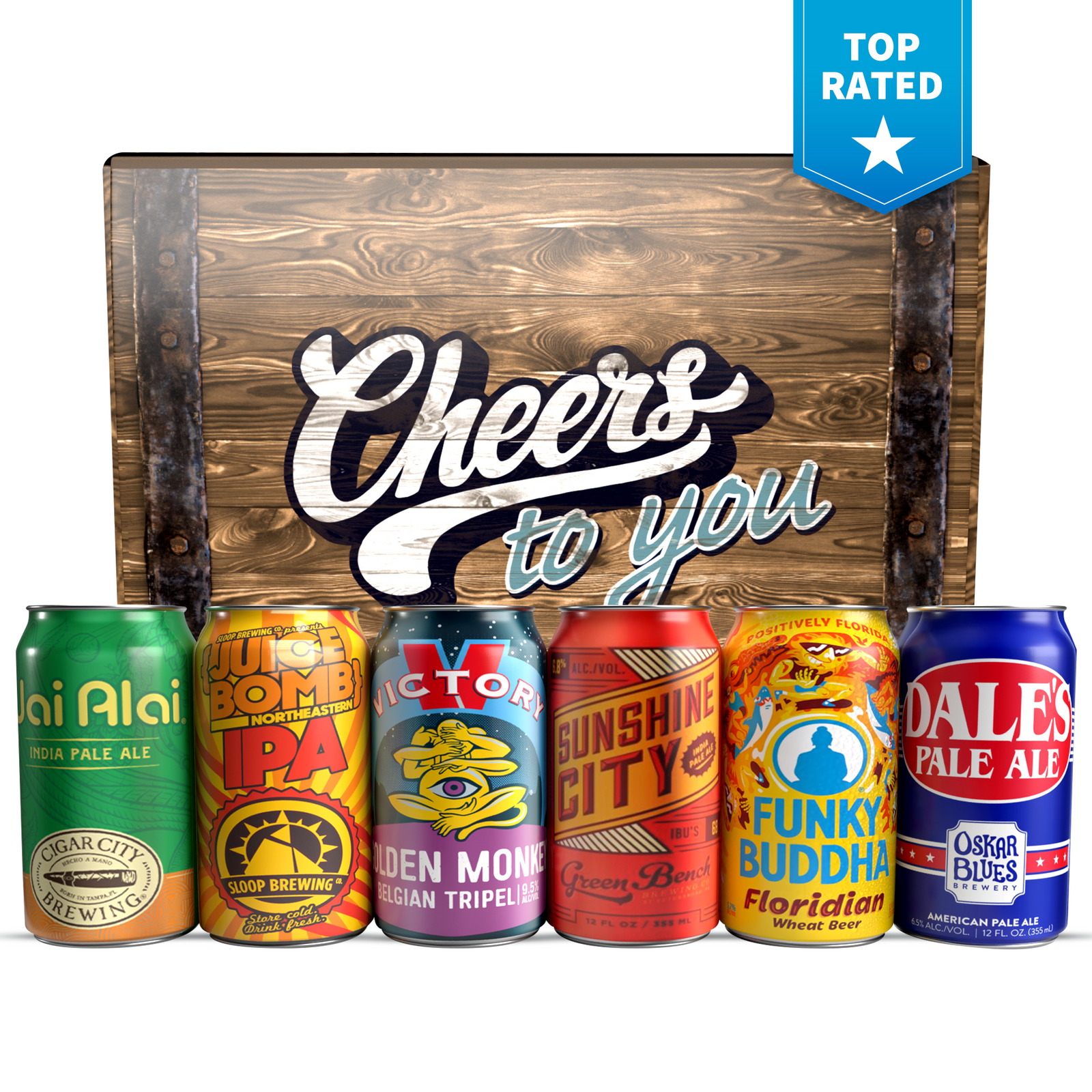 The Craft Beer & Bath Box – beer gift baskets – US delivery - BroCrates USA