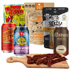 Craft Beer and Jerky Sampler