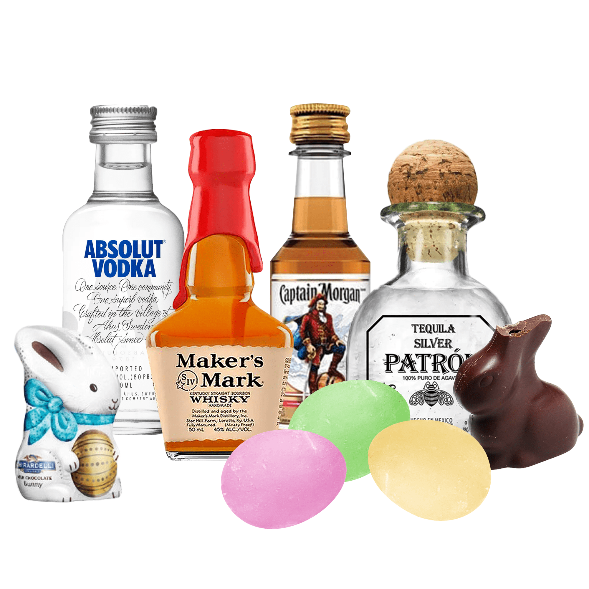 Liquor Easter Basket | Adult Easter Baskets - www.GiveThemBeer.com