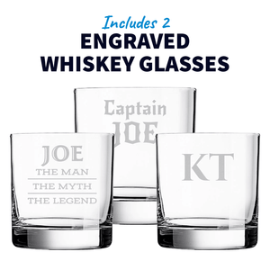 J&B Whiskey Gift Set