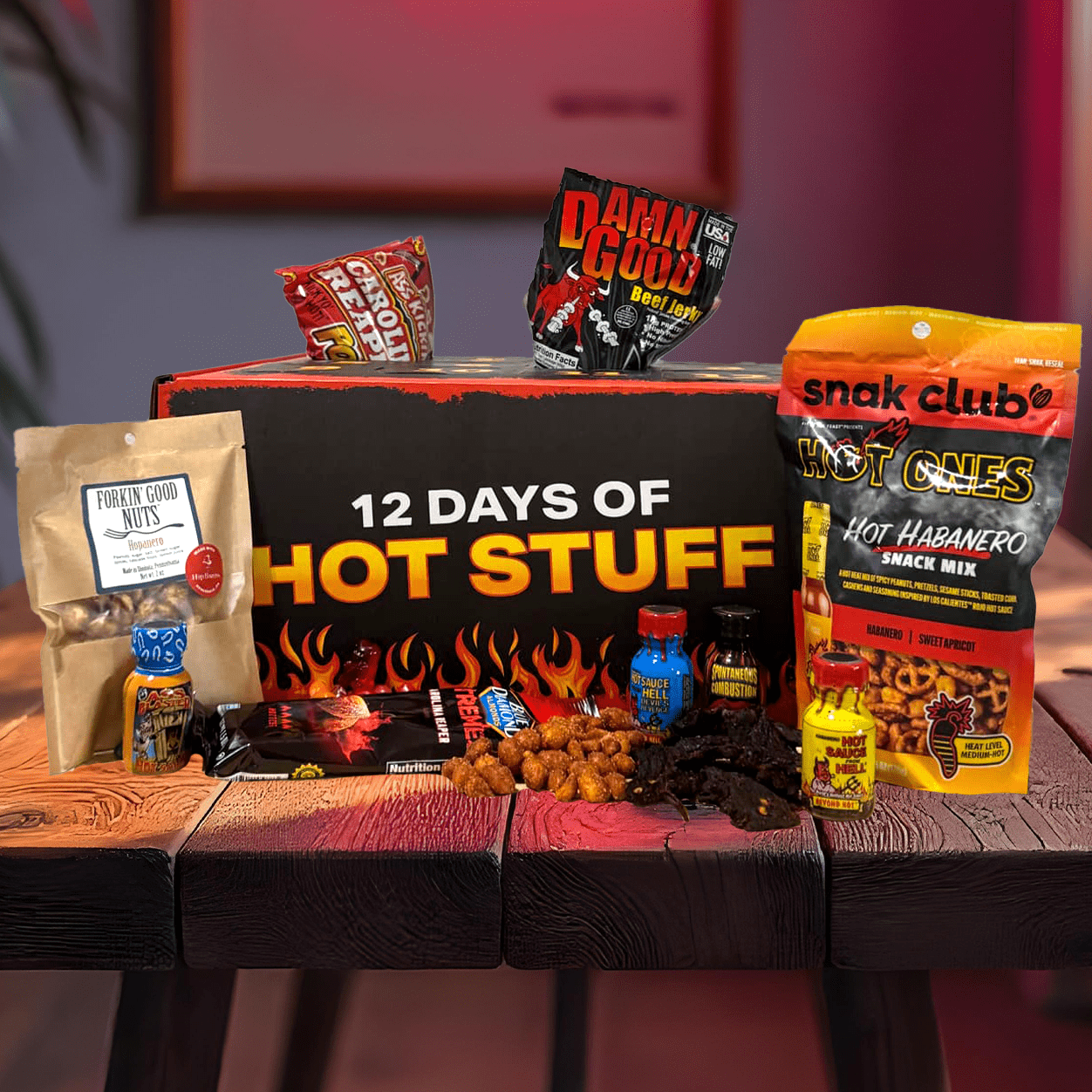 12 Days of Hot Stuff - Hot Sauce + More Advent Calendar