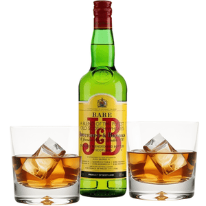 J&B Whiskey Gift Set