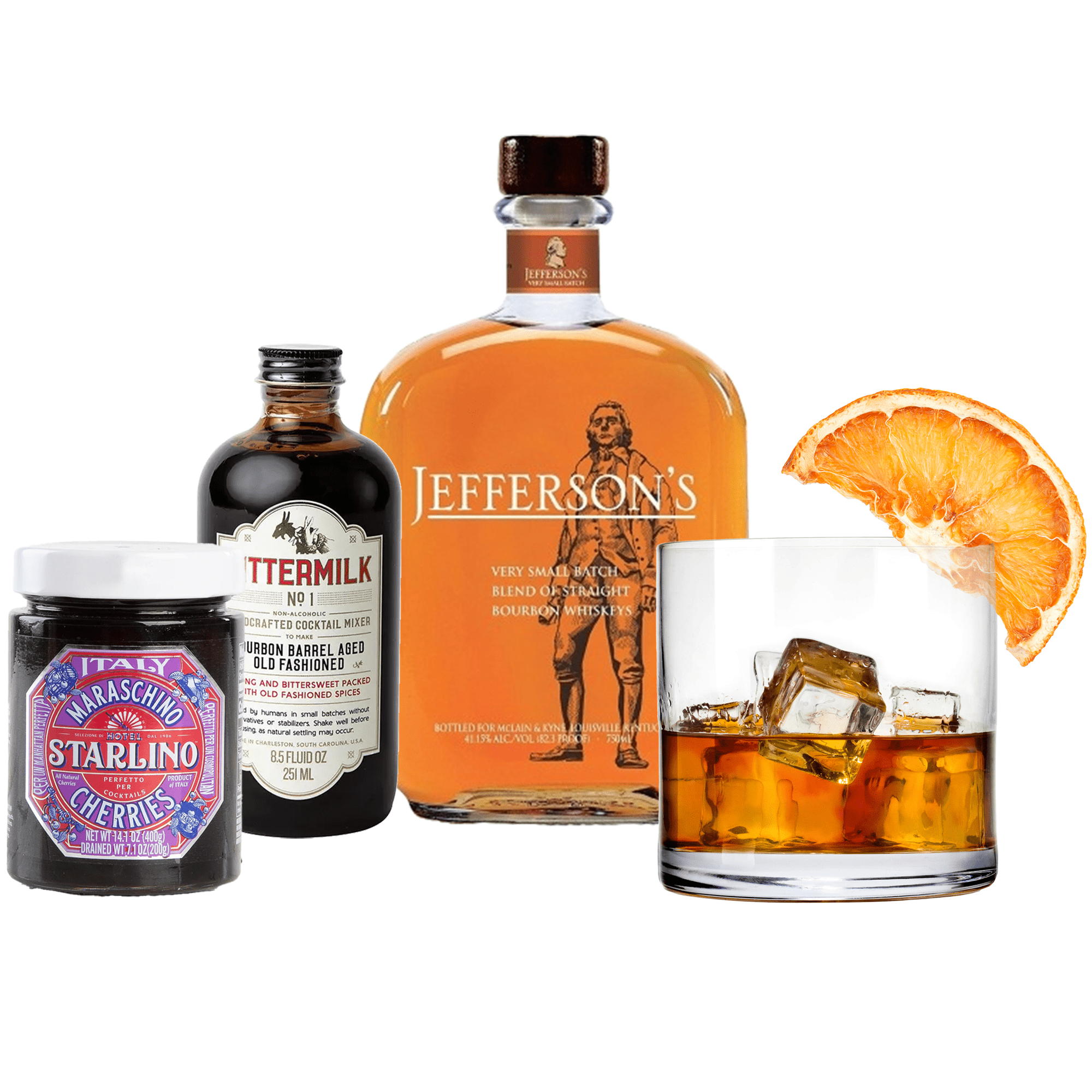 Jeffersons Bourbon Old Fashioned Gift Set