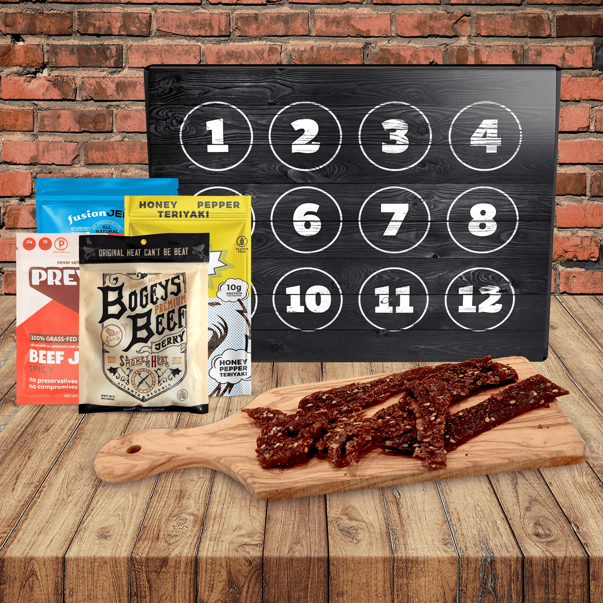 Jerky Advent Calendar - www.GiveThemBeer.com