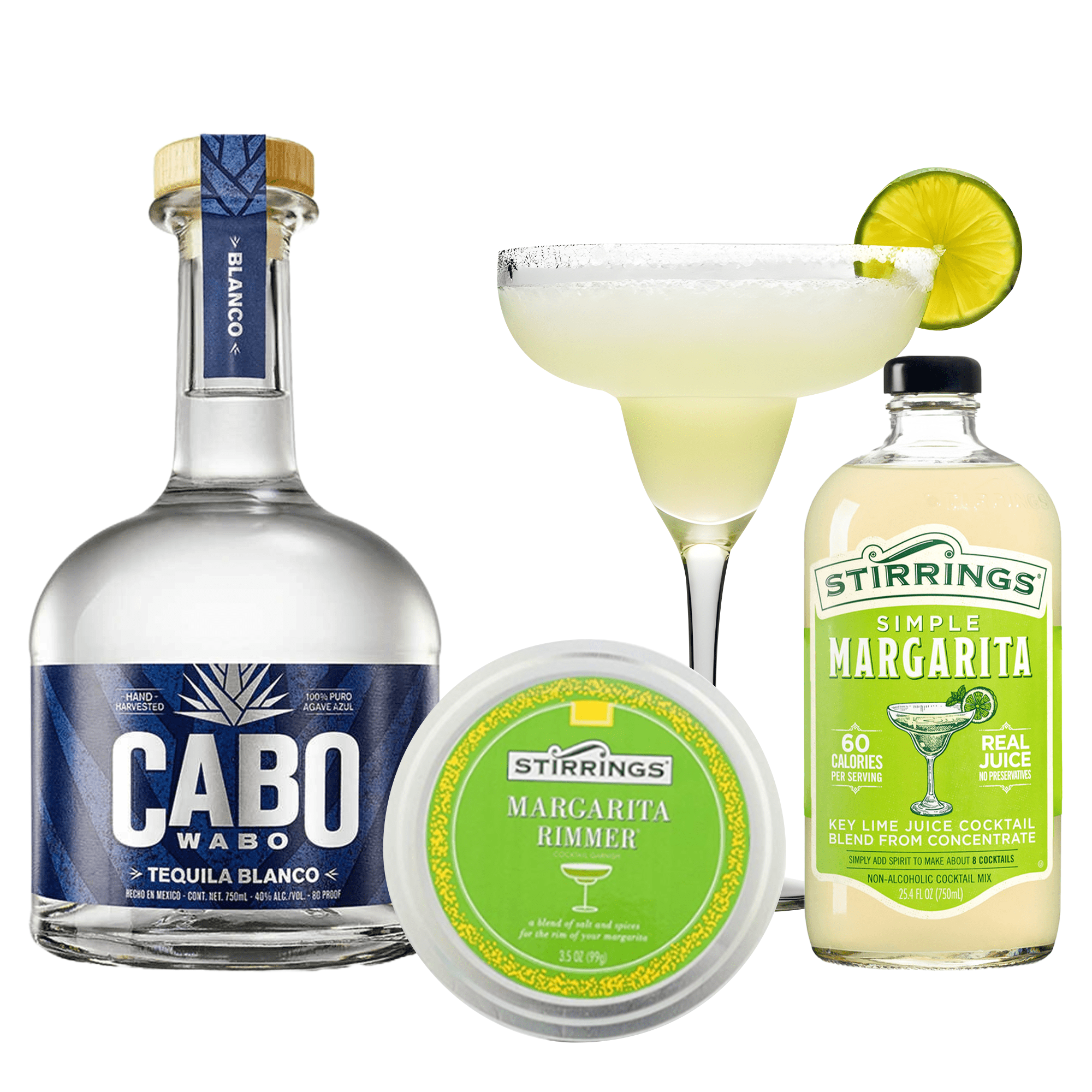 Cabo Wabo Tequila Margarita Gift Set