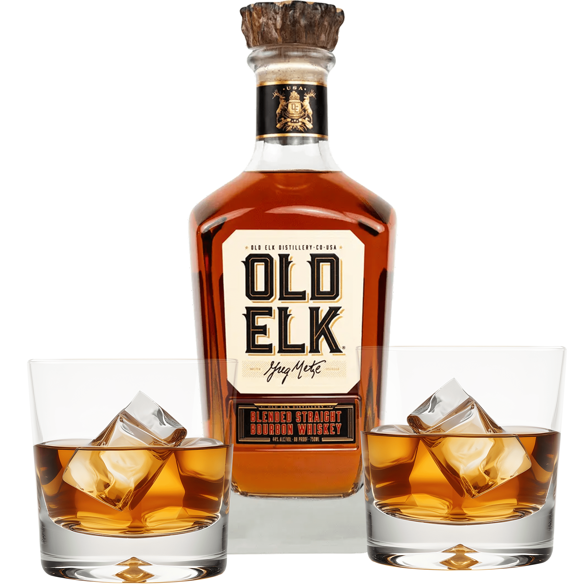 Old Elk Bourbon Gift Set