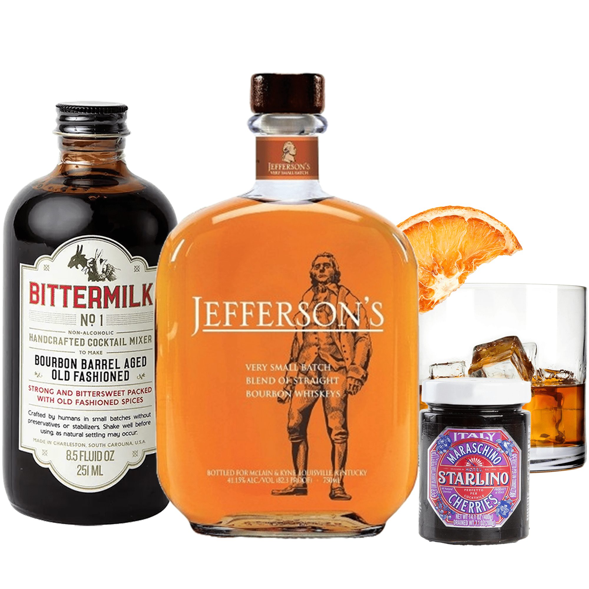 Jeffersons Bourbon Old Fashioned Gift Basket