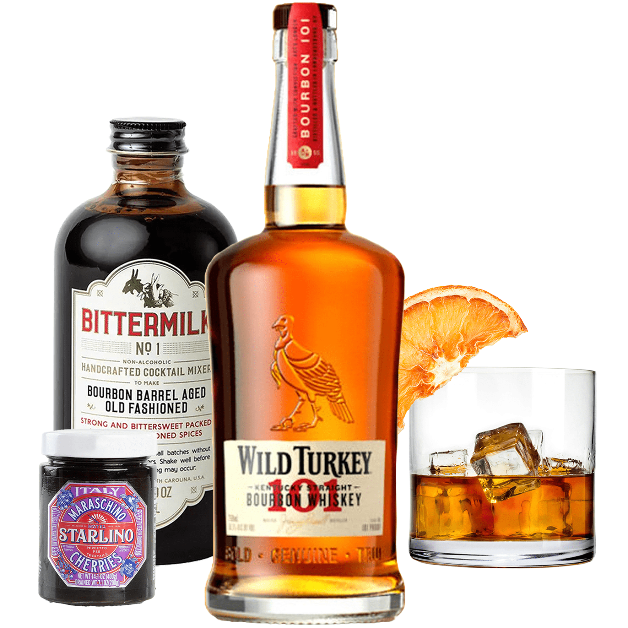 Wild Turkey Old Fashioned Gift Basket