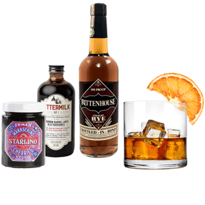 Rittenhouse Rye Old Fashion Whiskey Gift Basket