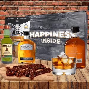 Whiskey and Jerky Sampler