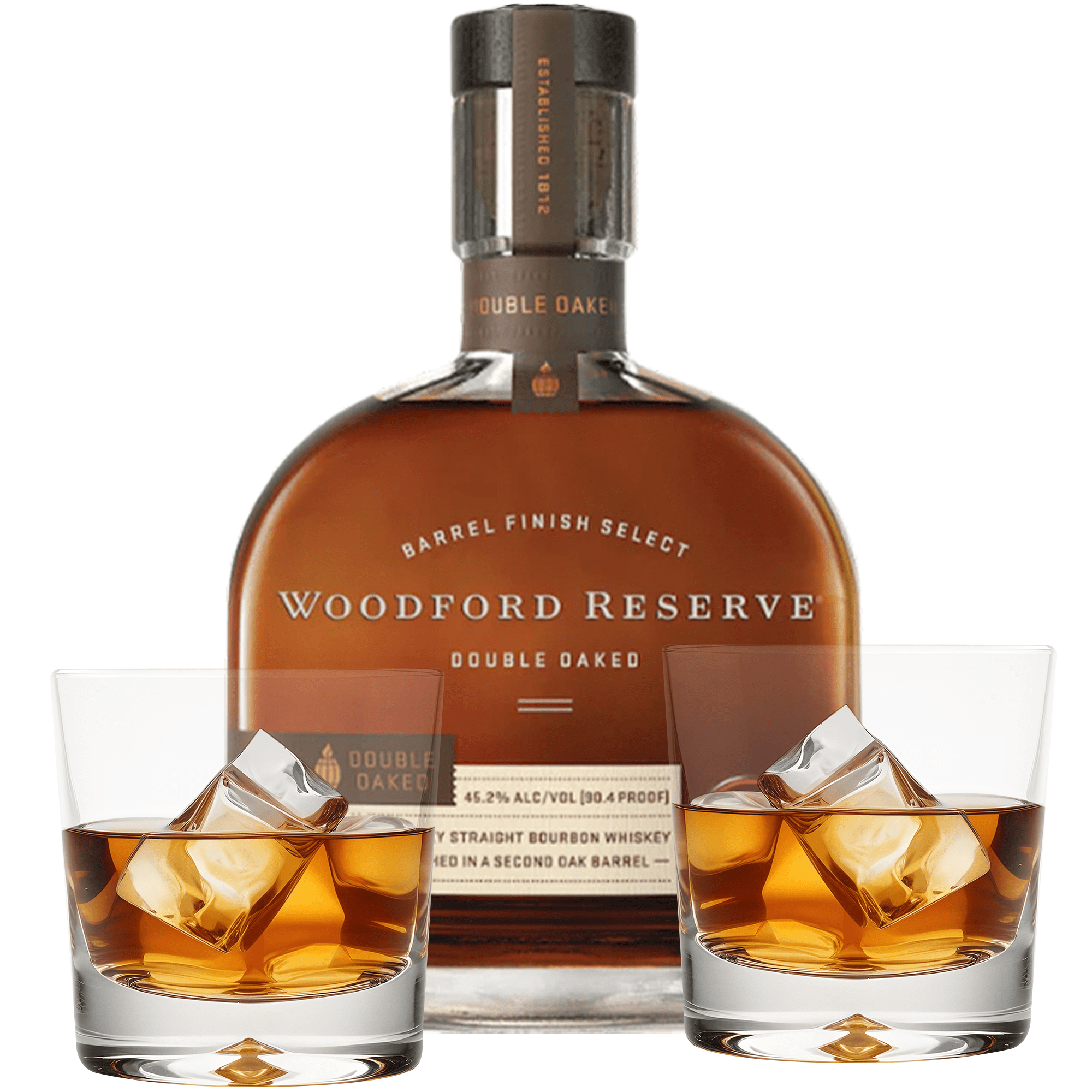 Woodford Reserve Double Oaked Bourbon Gift Set